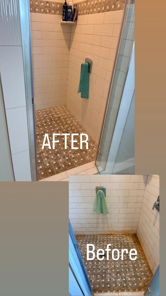 Combined before and after cleaning photo 5